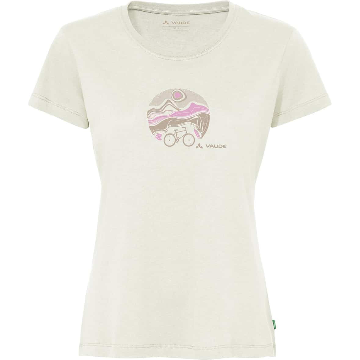 Cyclist V Damen T-Shirt Beige_522 | 44