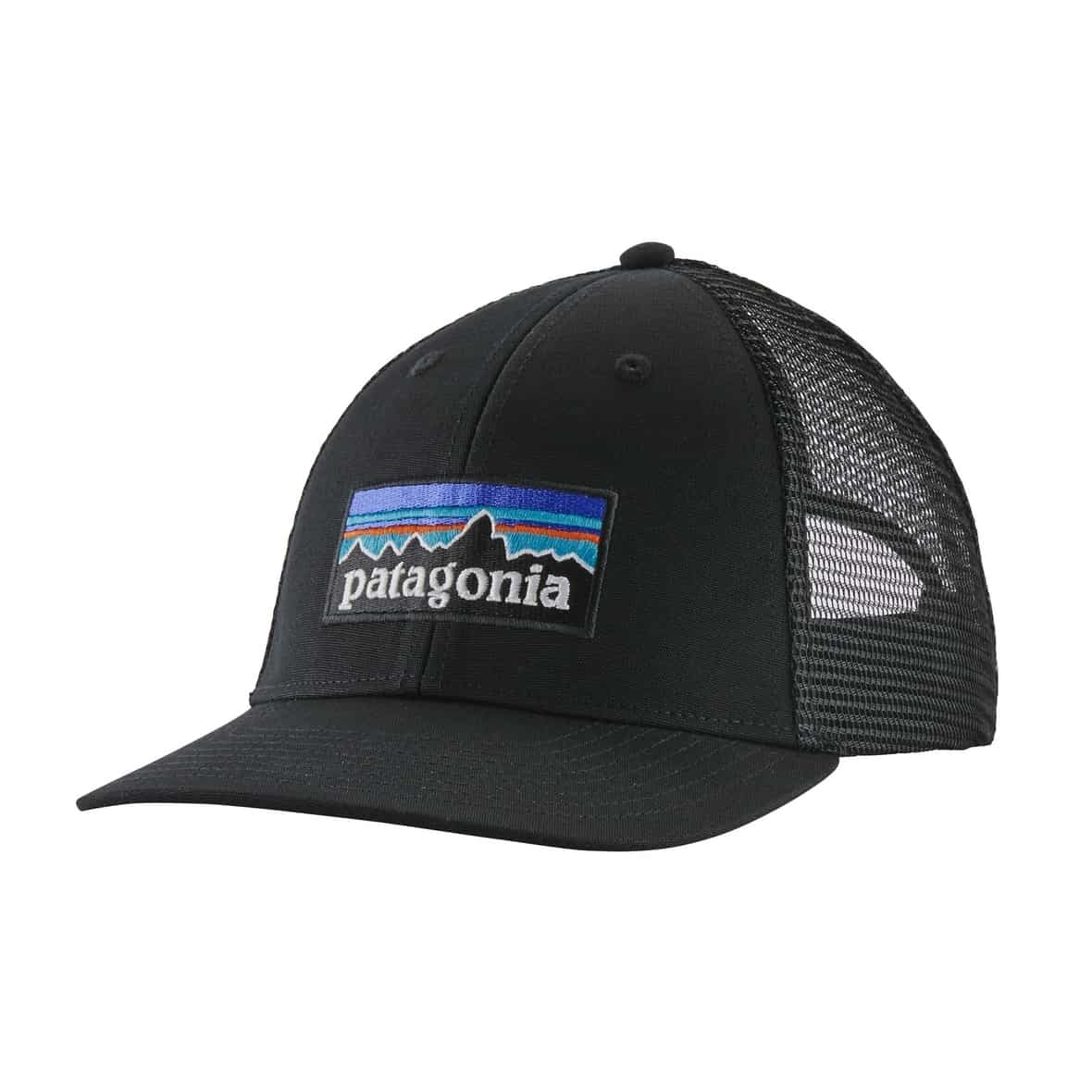 Patagonia P-6 Logo LoPro Trucker Cap Unisex ( Schwarz one size Größe,)