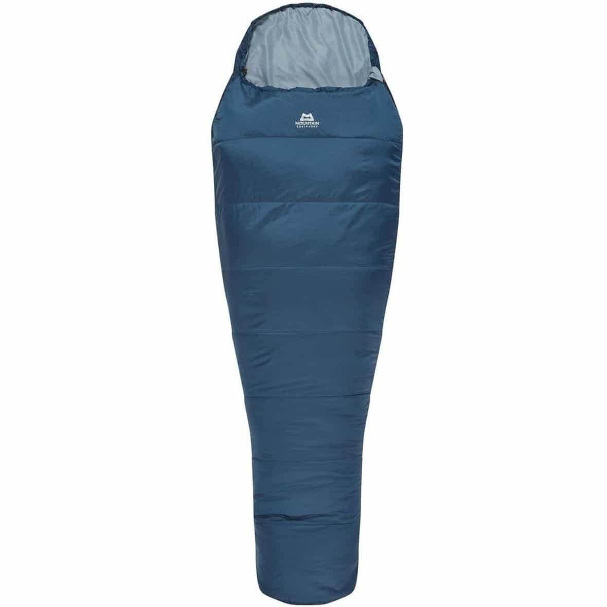 Mountain Equipment Lunar Micro Long Kunstfaserschlafsack (Blau LZ/Regular) Trekkingschlafsäcke