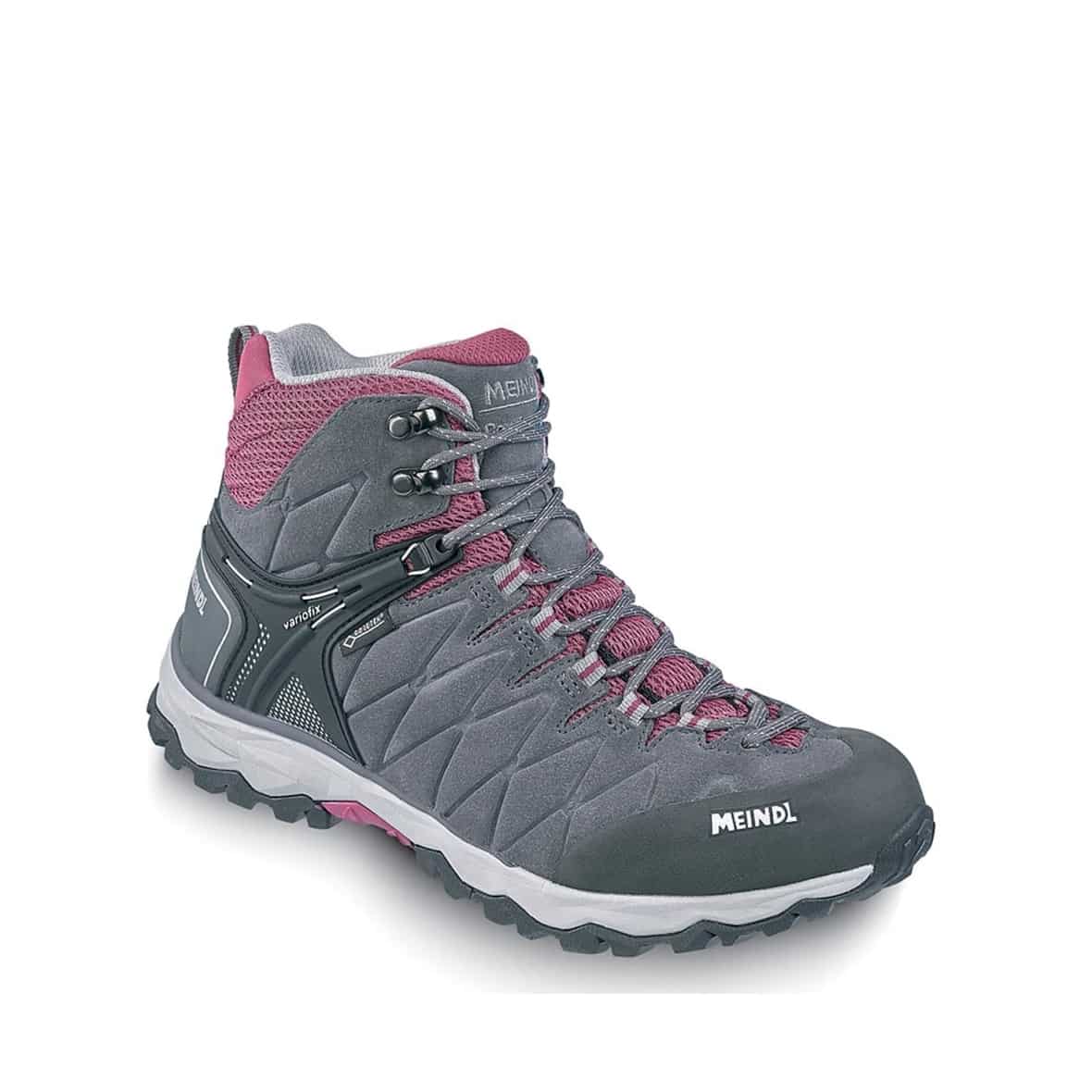 Meindl Mondello Lady Mid GTX Damen Multifunktionsschuhe (Anthrazit 7 Größe, 41 EU)  Typ AB (Leichtwanderstiefel) Wanders