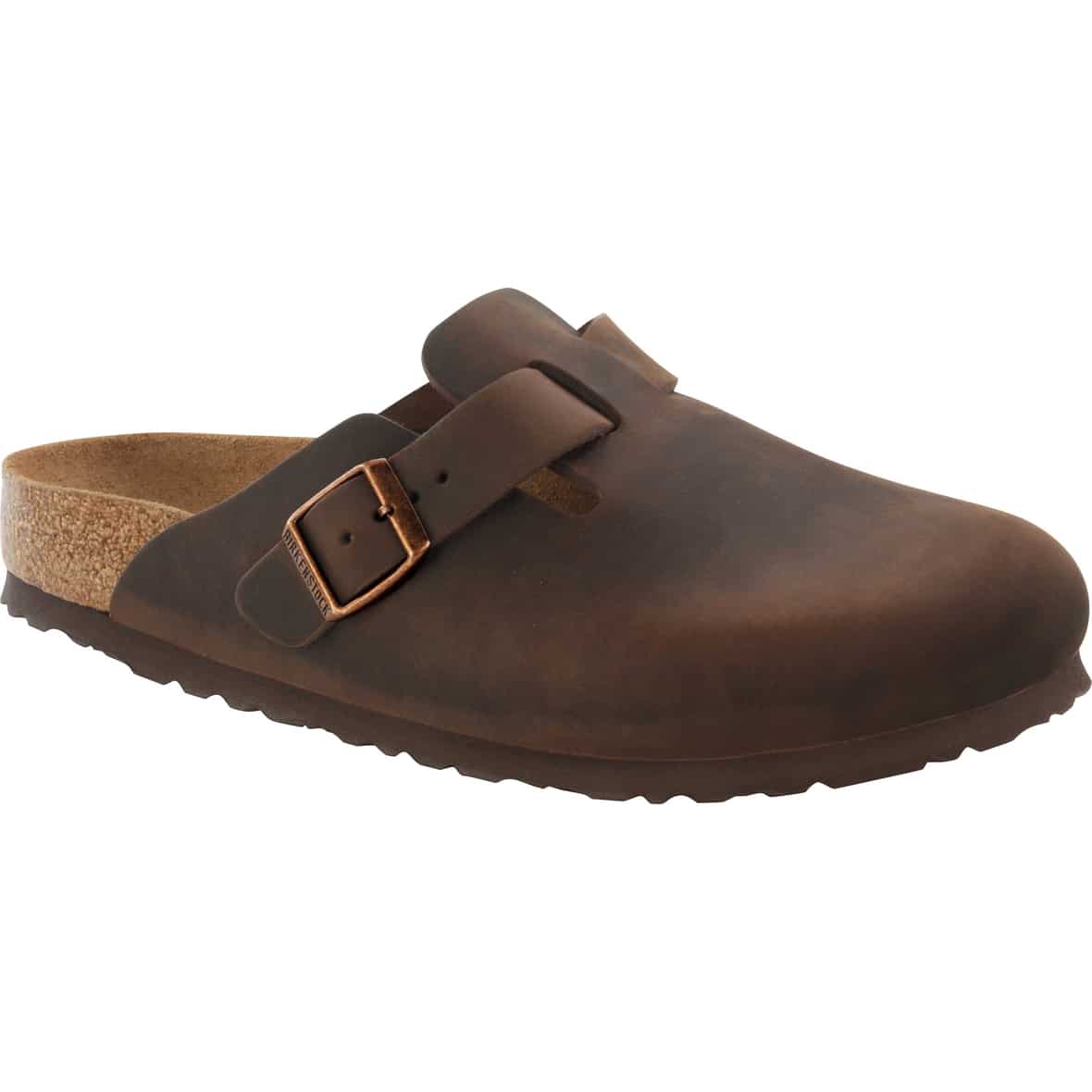 Boston Weichbettung Naturleder Geölt Schmal Damen Sandalen Braun_5326 | 36