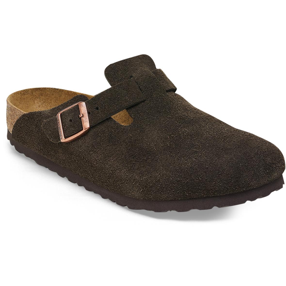 Boston Weichbettung Veloursleder Herren Sandalen Braun_90__BRAUN | 41