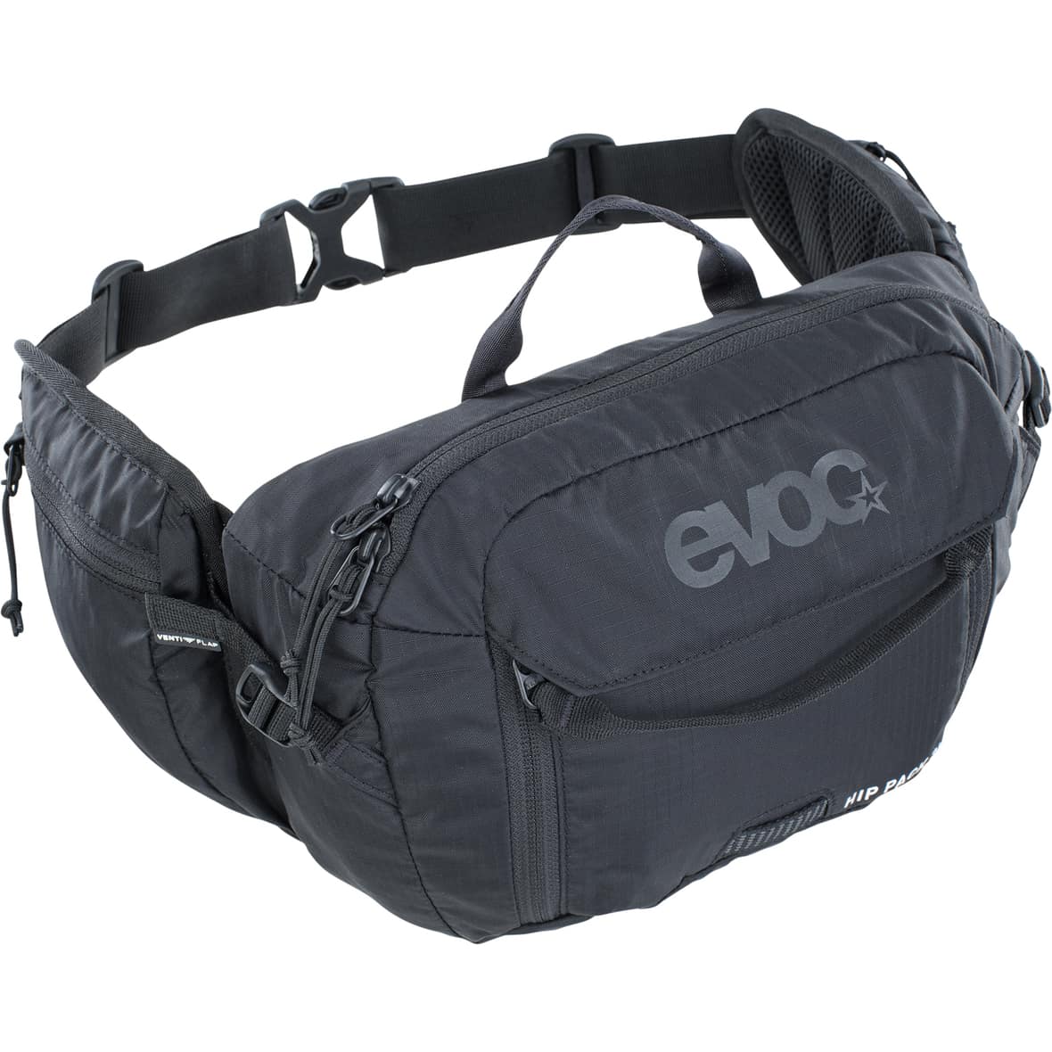 Evoc Hip Pack 3 Fahrradrucksack (Schwarz one size ) Fahrradrucksäcke