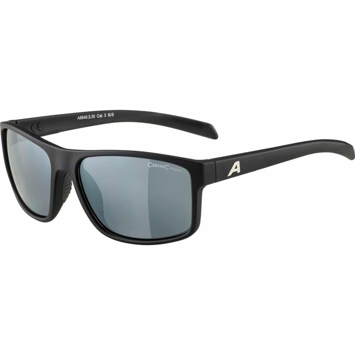 Alpina Nacan I Herren Sonnenbrille (Schwarz One Size) Fahrradbrillen