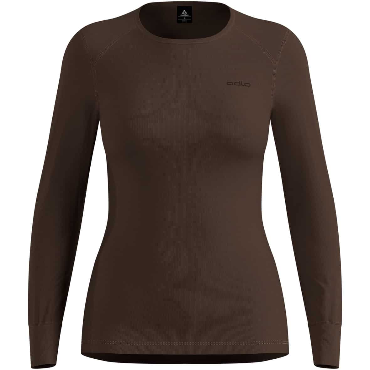 Active Warm Base Layer Damen Funktionsshirt Dunkelbraun_30369 | L