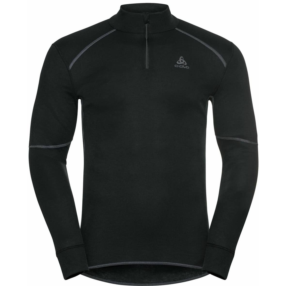 Odlo Active X-Warm ECO Bl Top Turtle Neck L/S Half Zip M Herren Funktionsshirt (Schwarz ) Skitourenbekleidung