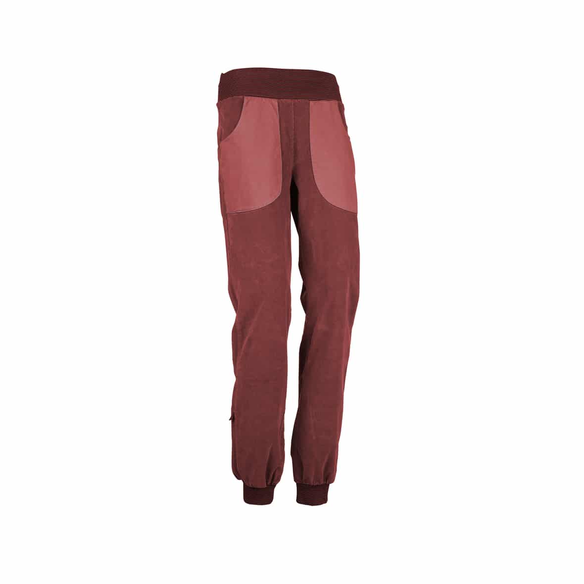 E9 IUPPI Cord Kletterhose Damen (Rot L) Leggings