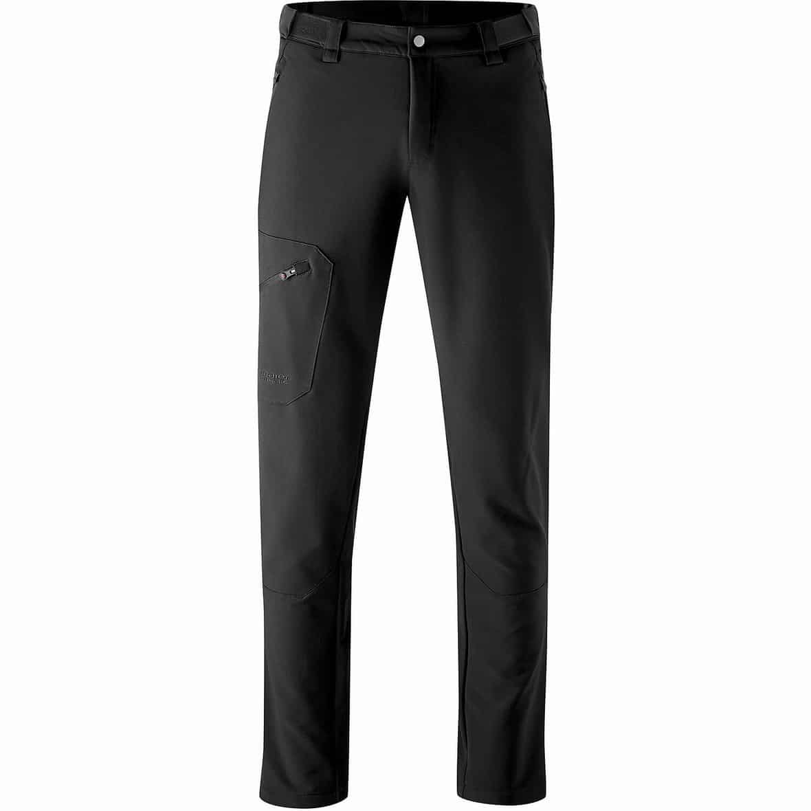 Maier Sports He-Hose el. Herren Wanderhose (Schwarz 54 D) Wanderhosen