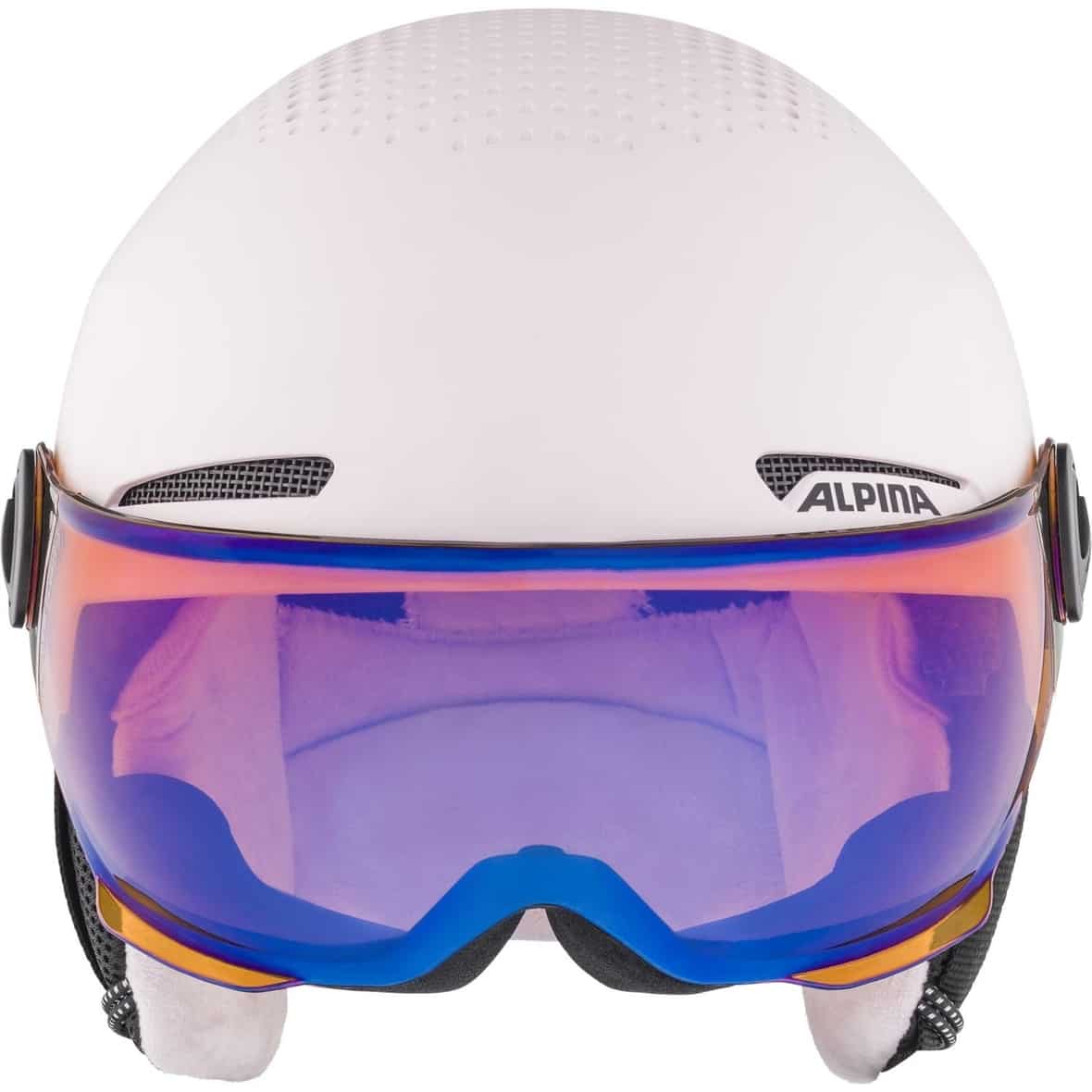 Alpina Kinder Zupo Visor (Schwarz 48-52) Skihelme