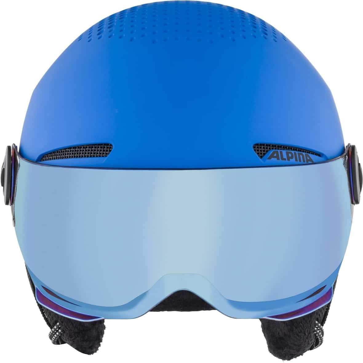 Alpina Kinder Zupo Visor (Schwarz 51-55) Skihelme