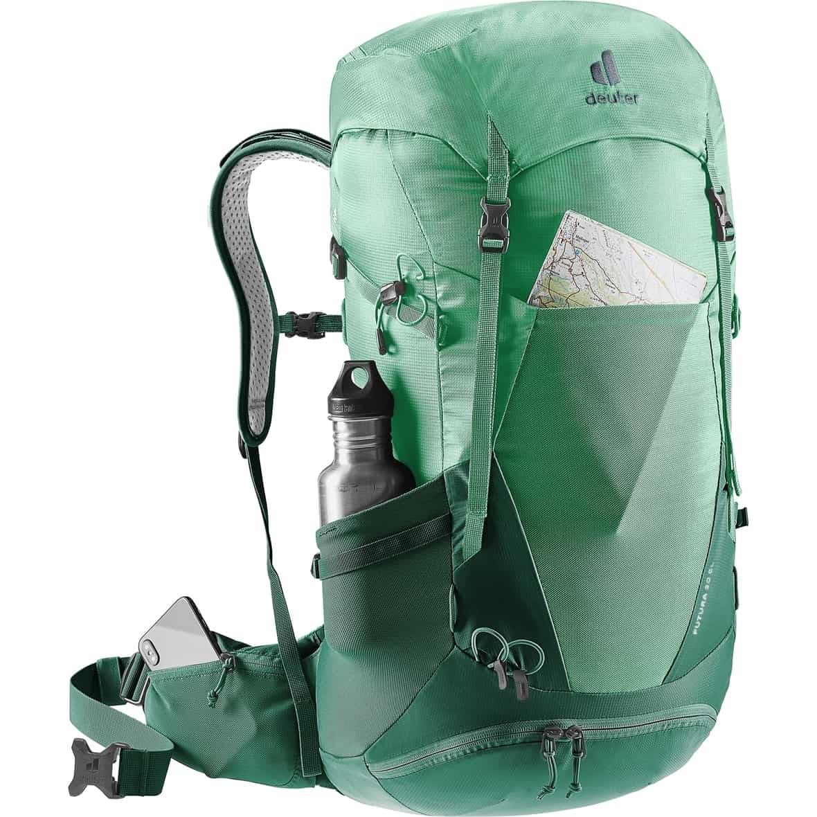 deuter Futura 30 SL Wanderrucksack Damen (Mint one size) Wanderrucksäcke