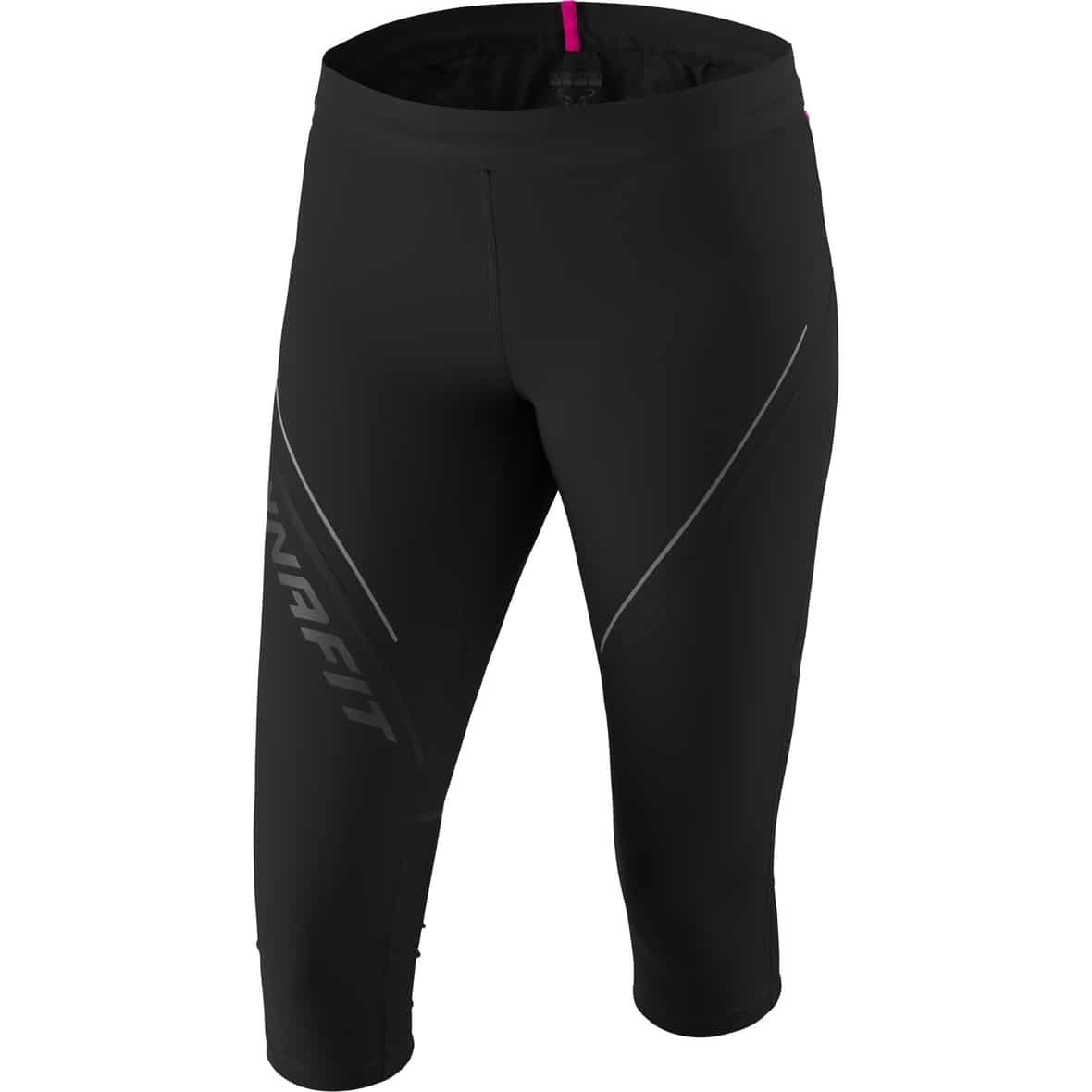 Dynafit Alpine 3/4 Tights Damen Laufhose (Schwarz 34) Laufbekleidung