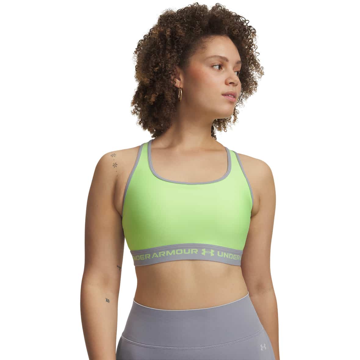 Crossback Mid Damen Sport-BH Gelb_712 | L