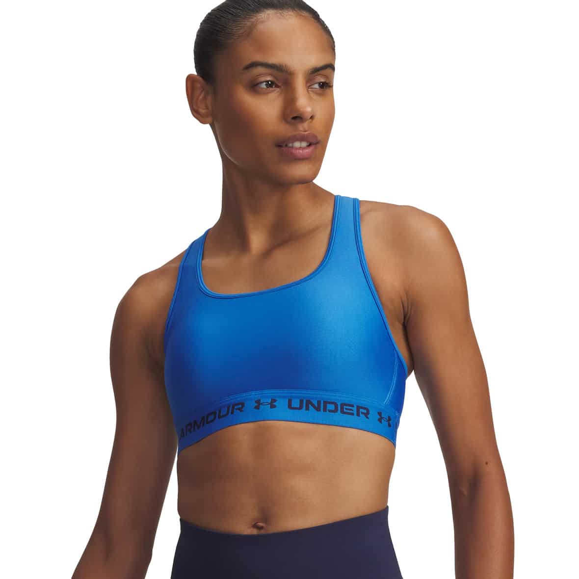 Crossback Mid Damen Sport-BH Blau_402 | XS