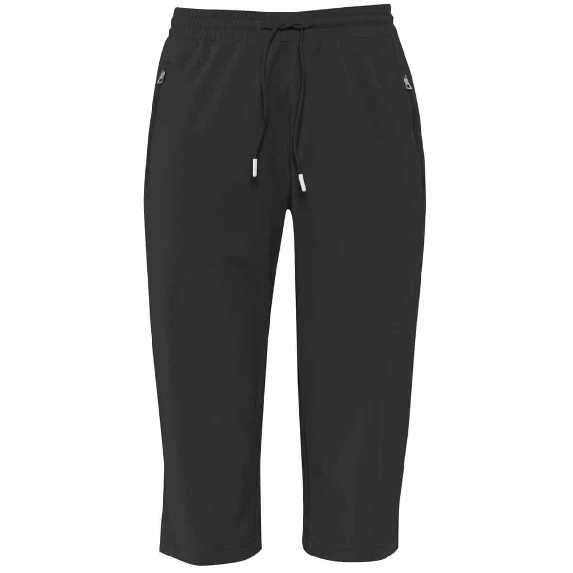 Joy Elllie Caprihose Damen Trainingshose (Schwarz 36 Größe) Fitness