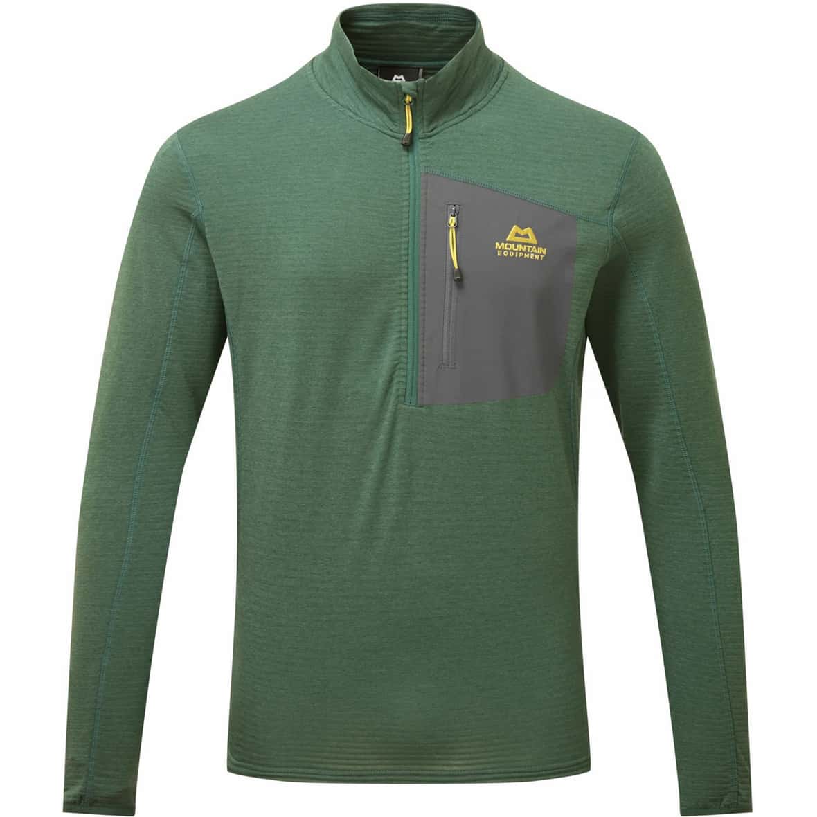 Mountain Equipment Lumiko Fleece Zip-T M Herren Fleecejacke (Grün S) Wanderbekleidung