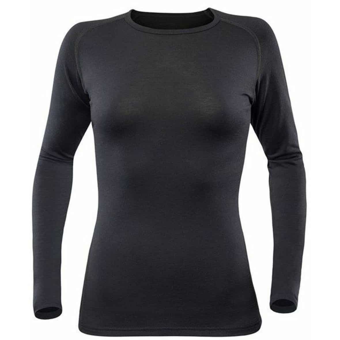 Devold of Norway Breeze Merino 150 LS-Shirt W Damen (Schwarz S ) Expeditionsbekleidung