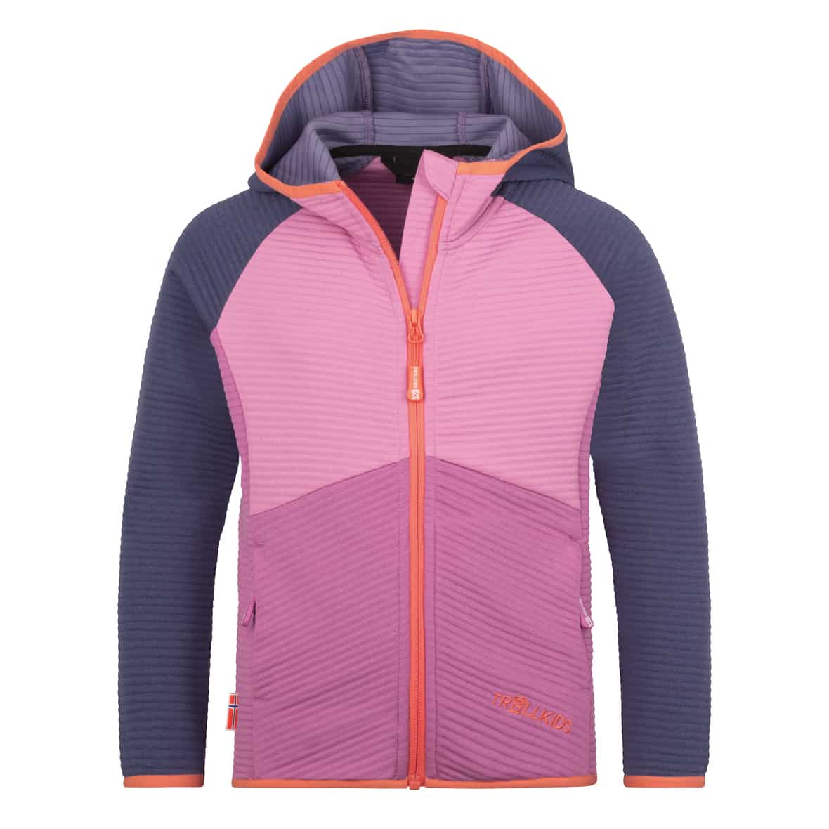 Girls Sogndal Jacket Kinder Wanderjacke Violett_111__VIOLET BLUE | 116