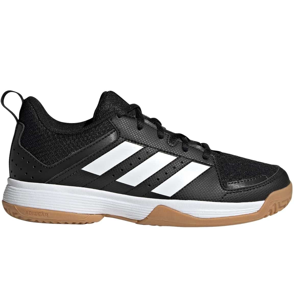 adidas Kinder Ligra 7 K Hallenschuhe (Schwarz 35 UK) Hallenschuhe