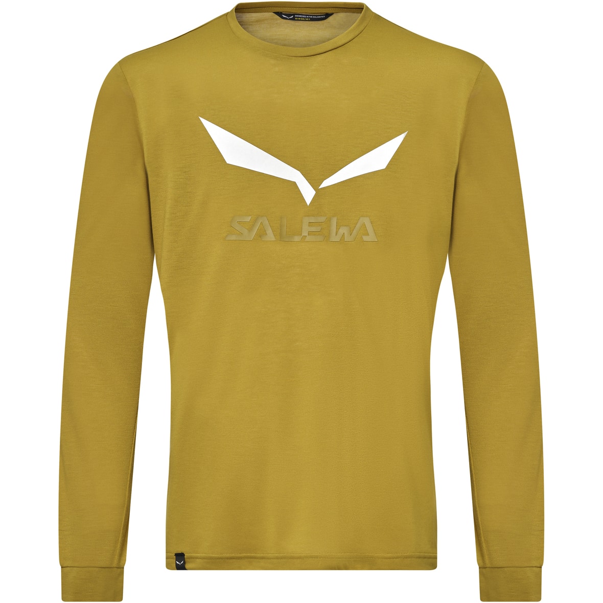 Solidlogo Dry’Ton Herren Longsleeve Oliv_5B10 | 48