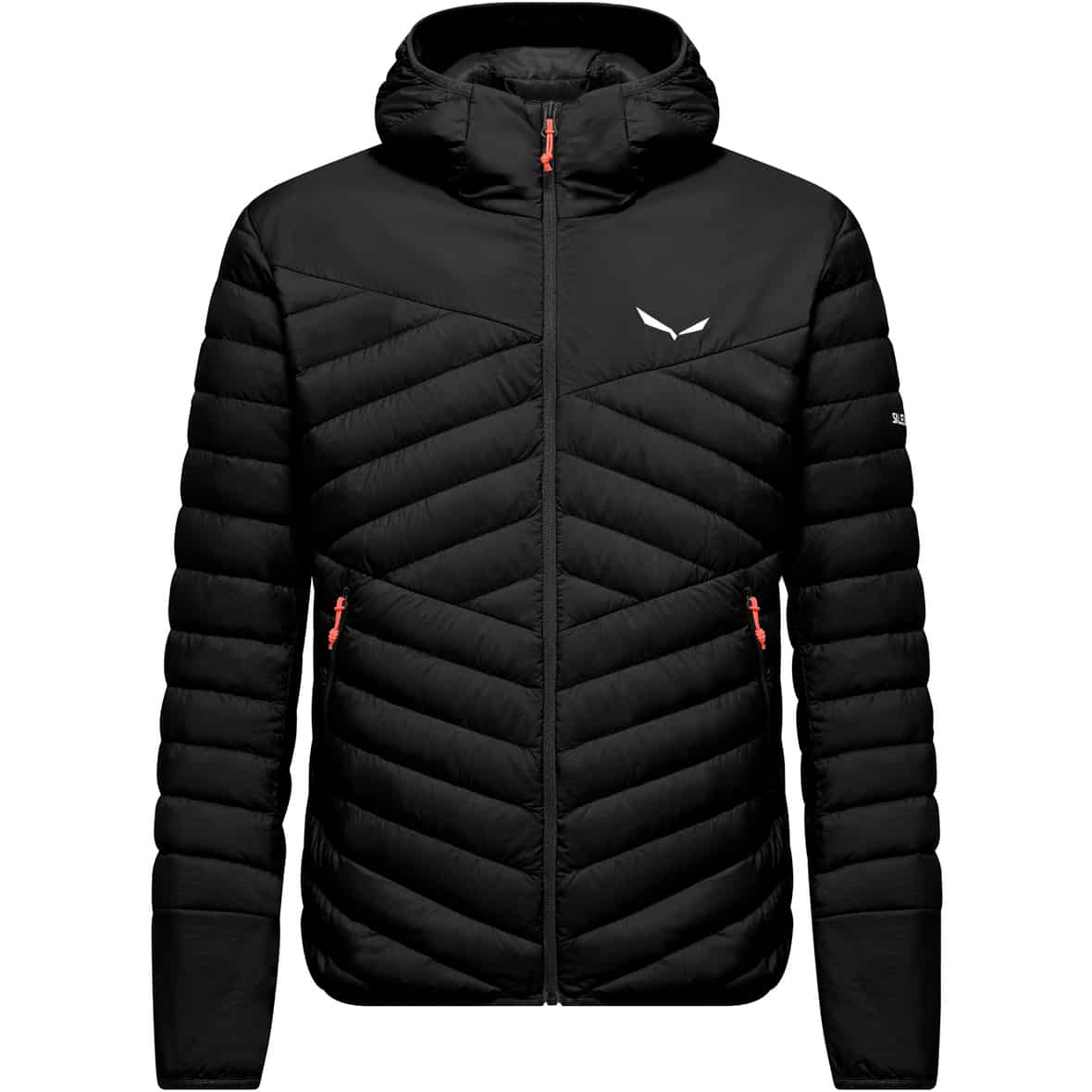 Brenta Herren Daunenjacke Schwarz_0910 | 48