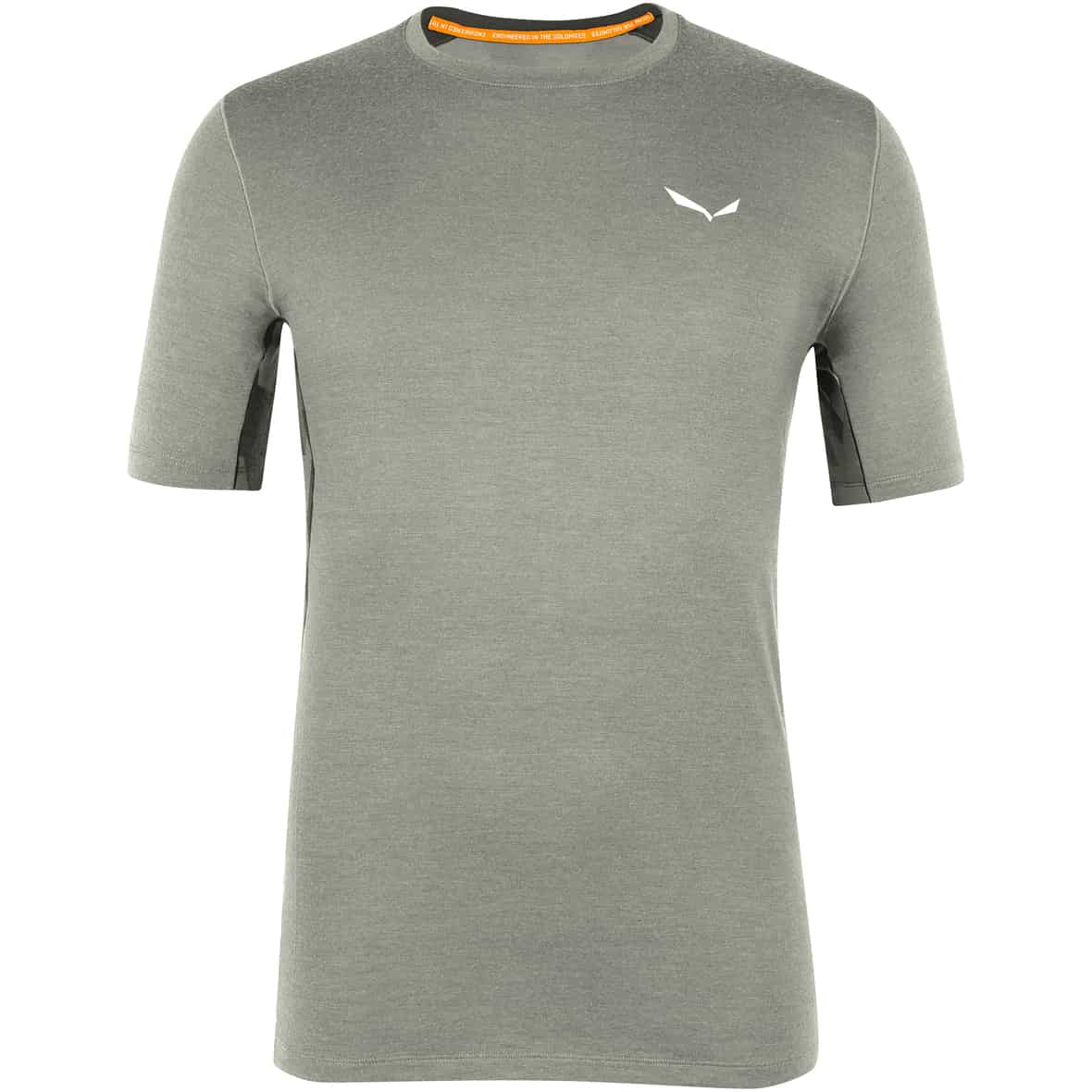 Cristallo Warm Alpine Merino Herren T-Shirt Hellgrau_0624 | 46