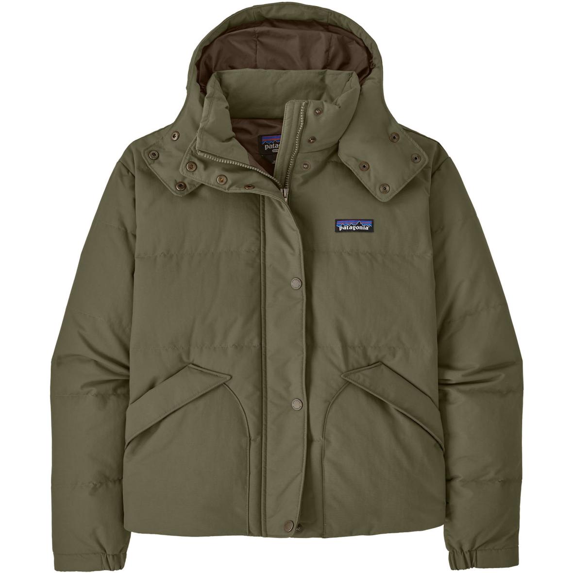 Downdrift  Damen Daunenjacke Oliv_BSNG | L