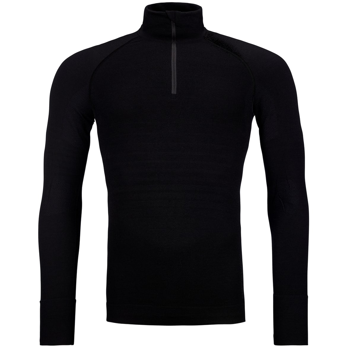 Ortovox 230 Competition Zip Neck M Herren Merinoshirt (Schwarz L ) Langarmunterhemden