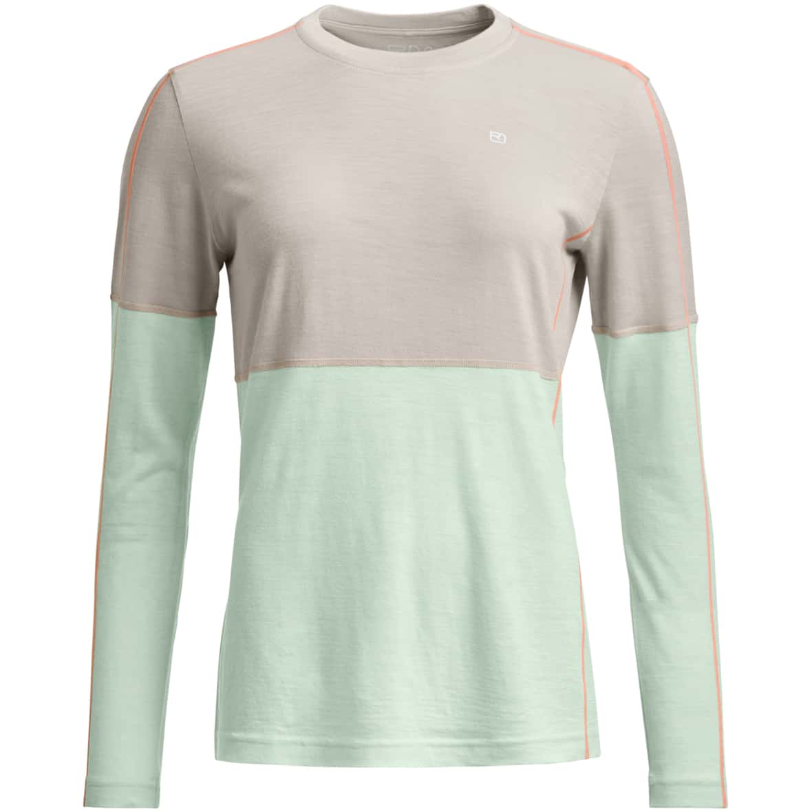 185 Rock'n'Wool Longsleeve Damen Funktionsunterwäsche Beige_O00570 | L