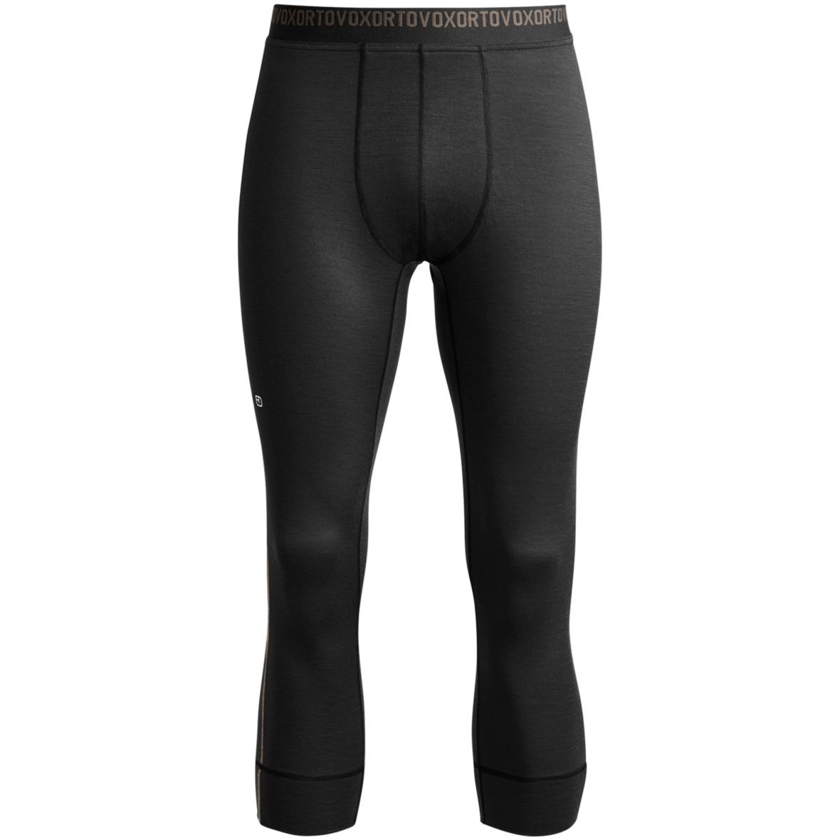 185 Rock'n' Wool  Herren Funktionsunterhose Schwarz_O00049 | M