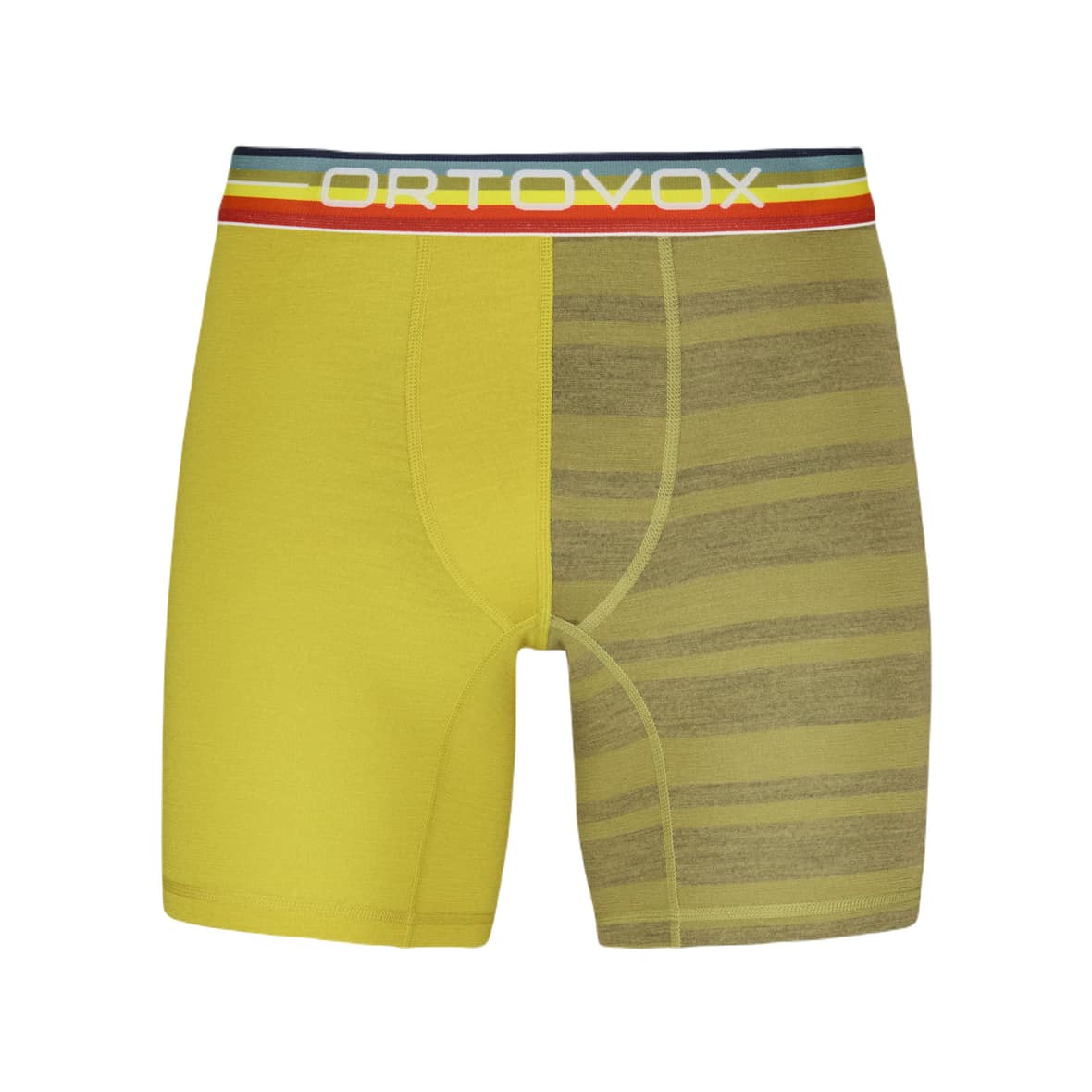 Ortovox 185 Rock'n'Wool Boxer M Herren Funktionsunterhose (Lime L ) Unterhosen