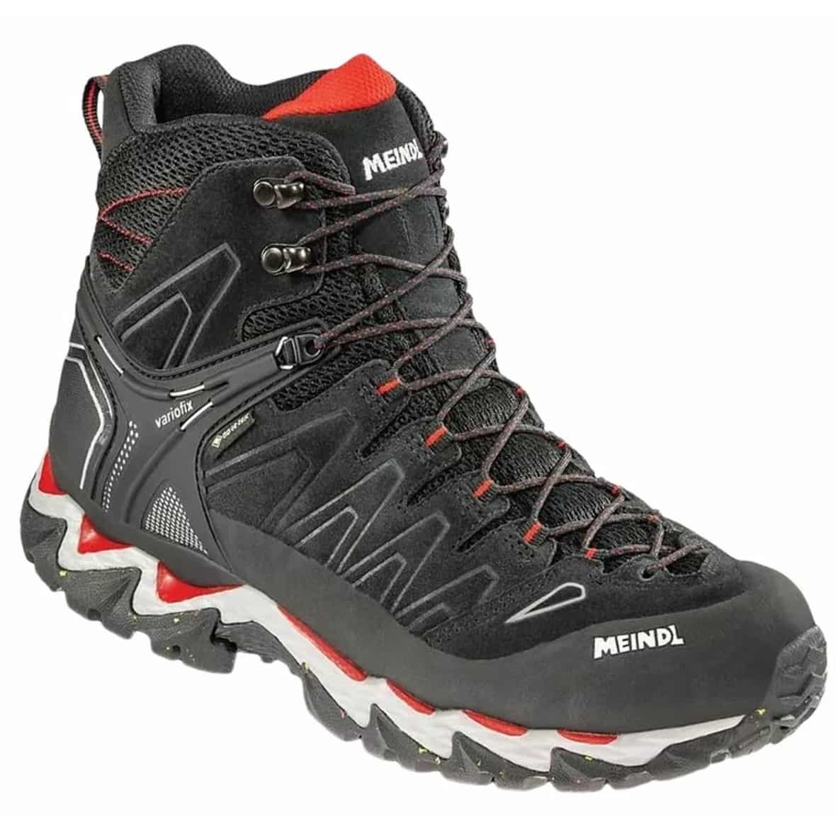 Meindl Lite Hike GTX Herren Multifunktionsschuhe (Schwarz 9,5 UK, 44 EU)  Typ AB (Leichtwanderstiefel) Wanderschuhe