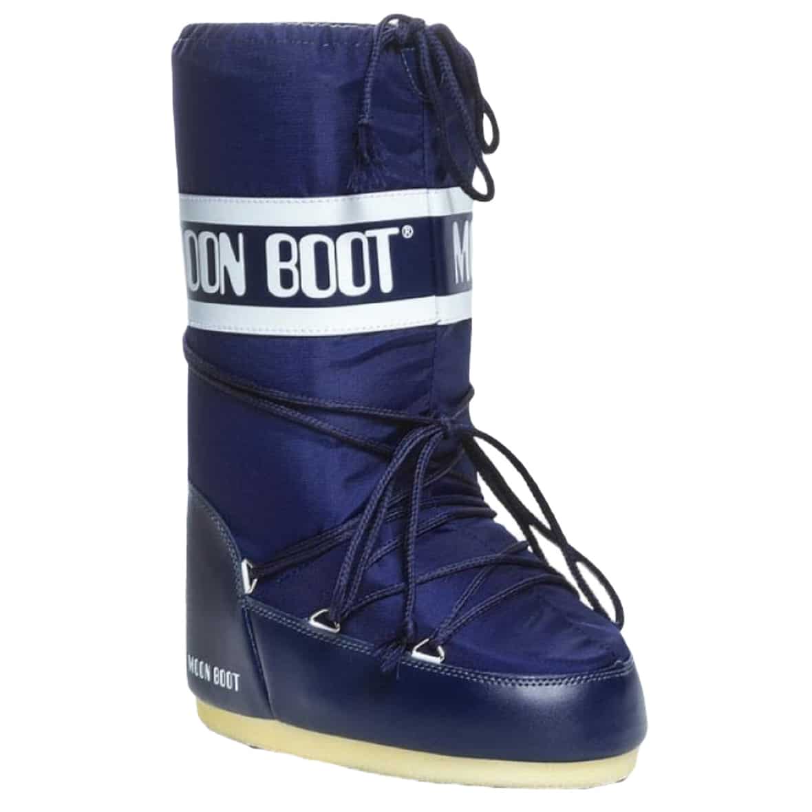 Moon Boot Nylon Winterschuhe (Blau 35-38) Winterstiefel