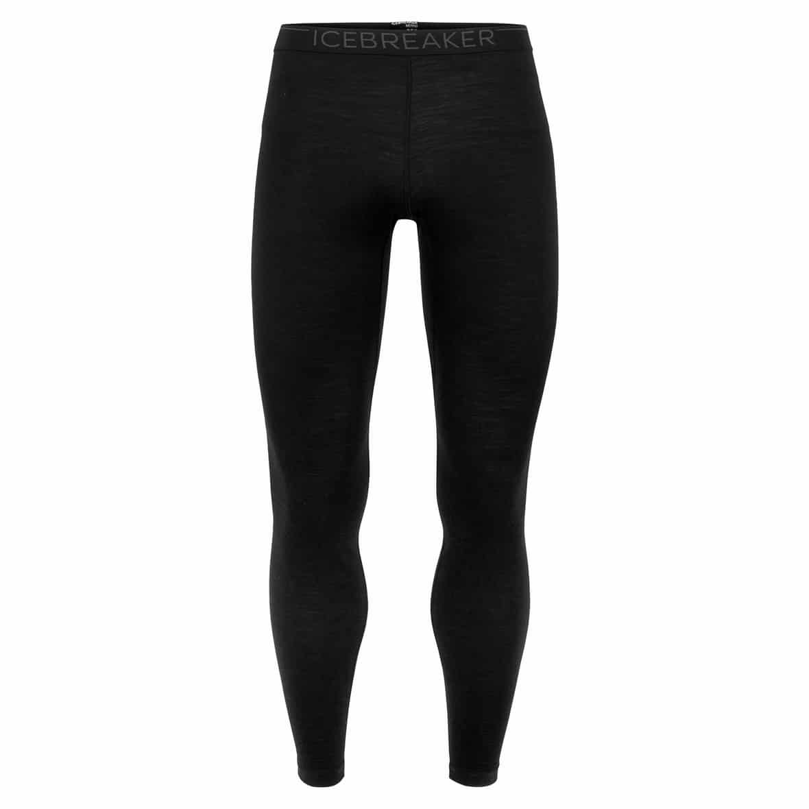 Icebreaker M 200 Oasis Leggings Herren Funktionsunterhose (Schwarz Größe) Unterhosen