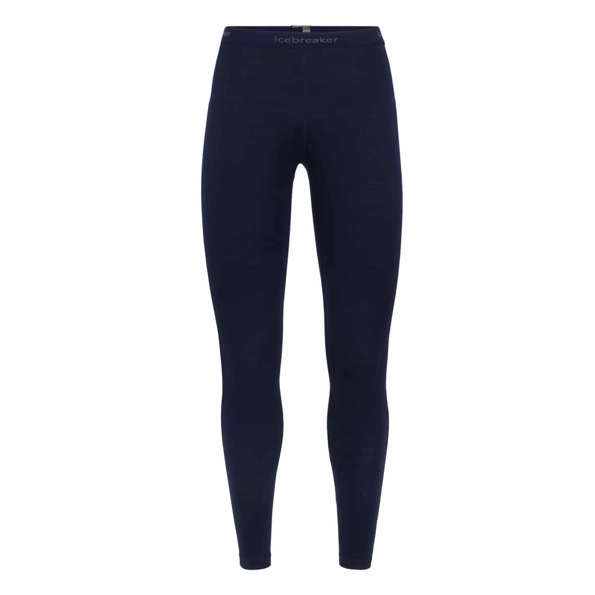 Icebreaker W 200 Oasis Leggings Damen Funktionsunterhose (Dunkelblau XL) Expeditionsbekleidung