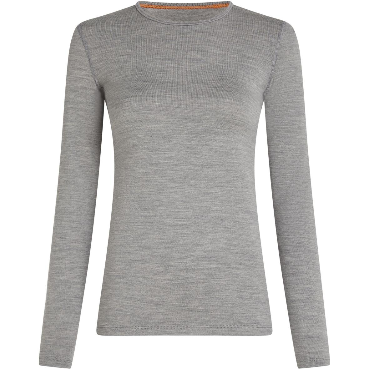  Merino 260 Oasis Damen Funktionsshirt Grau_IB016 | XS