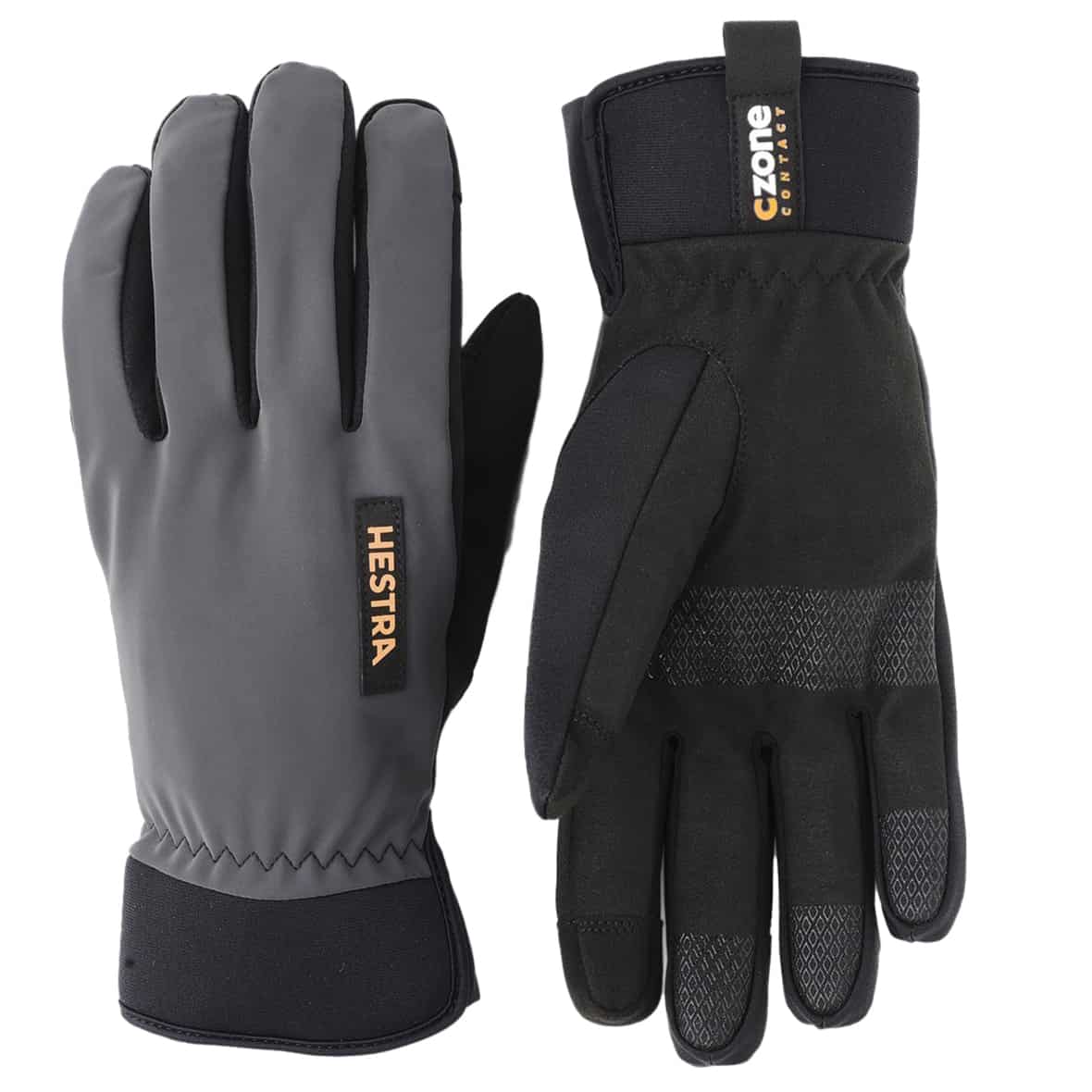 CZone Contact Glove reflective Herren Softshellhandschuhe Anthrazit_370 | 8
