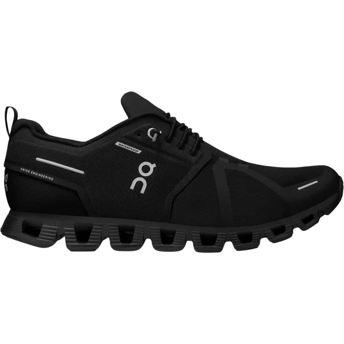 On Cloud 5 Waterproof Herren Laufschuhe (Schwarz 10,5 US, 44.5 EU) Laufschuhe