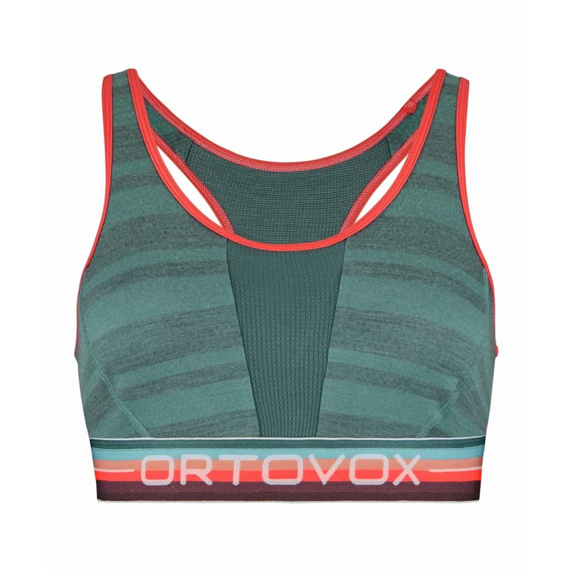 Ortovox 185 Rock'N'Wool Sport Top W Damen BH (Petrol M ) Skiunterwäsche