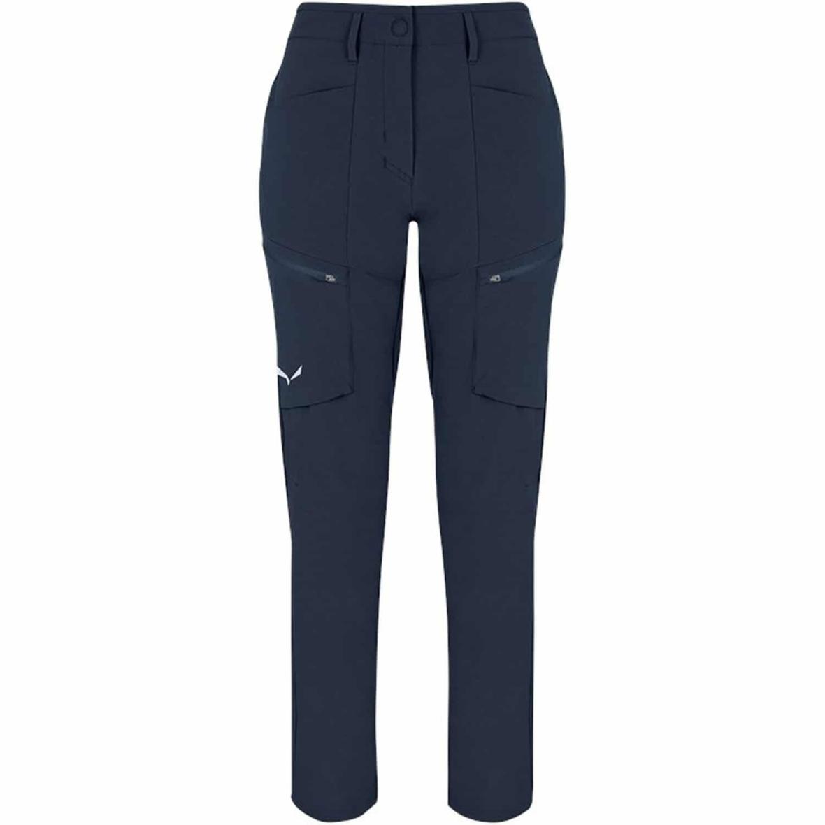 Puez Durastretch Cargo Damen Wanderhose Dunkelblau_3960 | 34