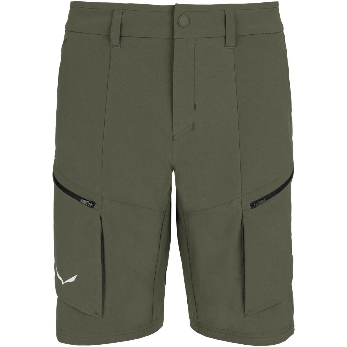 Puez Durastretch Cargo Herren Shorts Grün_5A50 | 52