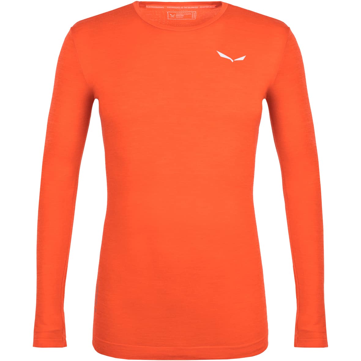 Zebru Fresh Merino Herren Longsleeve Rot_4150 | 48