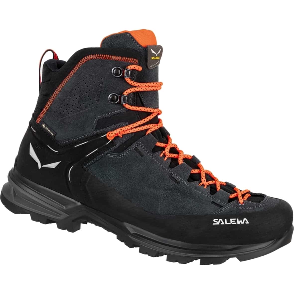 Salewa MTN Trainer 2 Mid GTX M Herren Trekkingschuhe (Anthrazit 12 UK, 47 EU)  Typ BC (Stabile Bergstiefel) Wanderschuhe