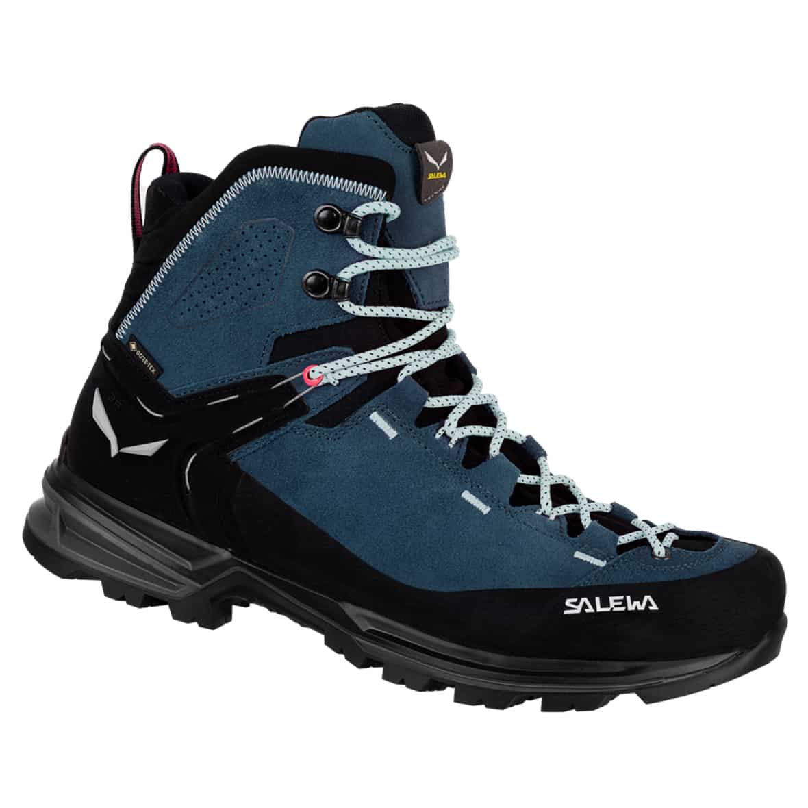 Salewa MTN Trainer 2 Mid GTX W Damen Trekkingschuhe (Dunkelblau 5 UK, 38 EU)  Typ BC (Stabile Bergstiefel) Wanderschuhe