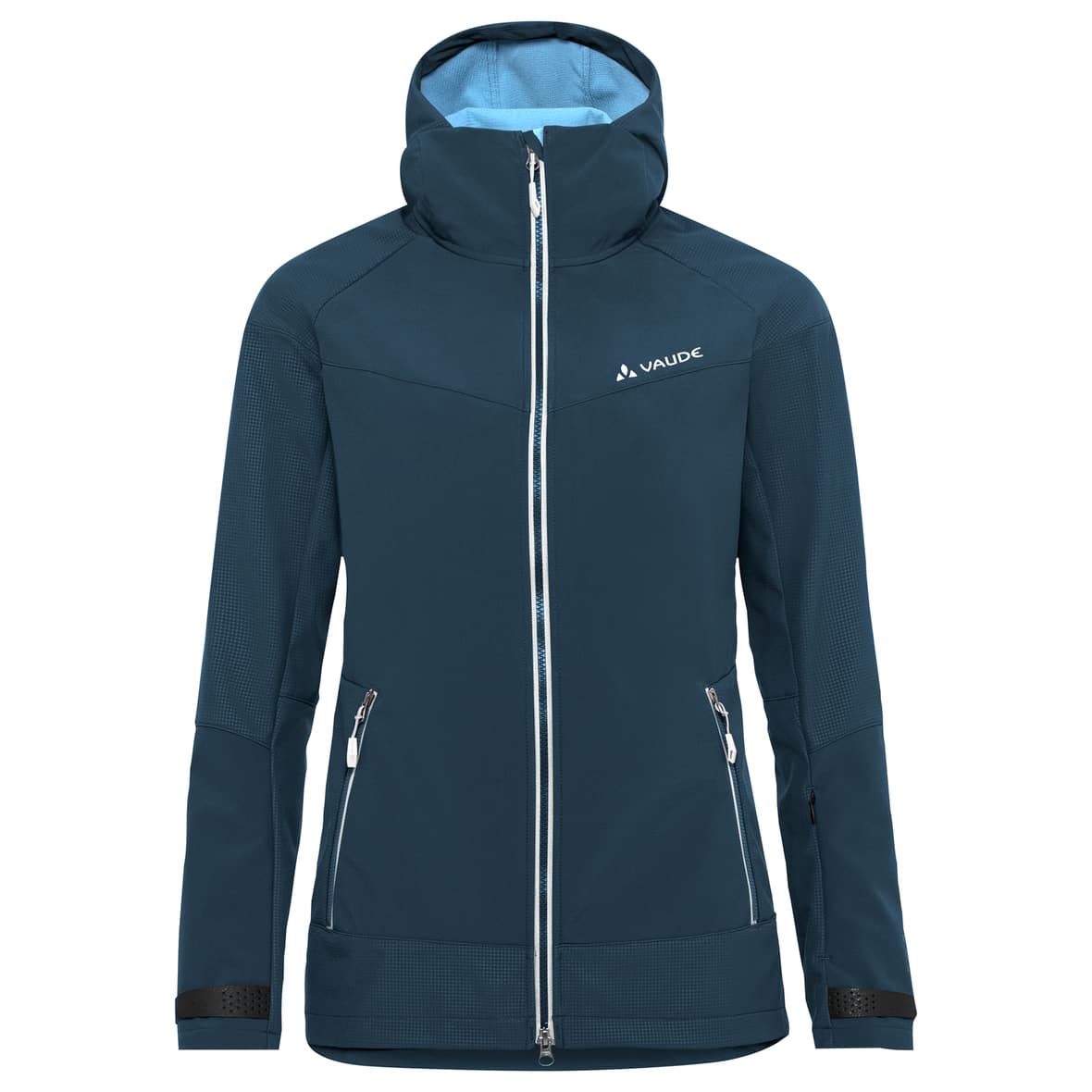 Vaude WO ALL YEAR ELOPE SOFTSHELL JACKET Damen Wanderjacke (Dunkelblau 46 D) Isolationsjacken