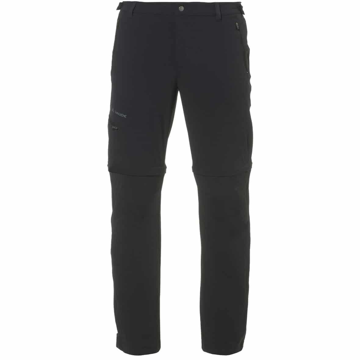 Vaude ME FARLEY STRETCH T-ZIP PANTS III Herren Wanderhose (Schwarz 52 D) Wanderhosen