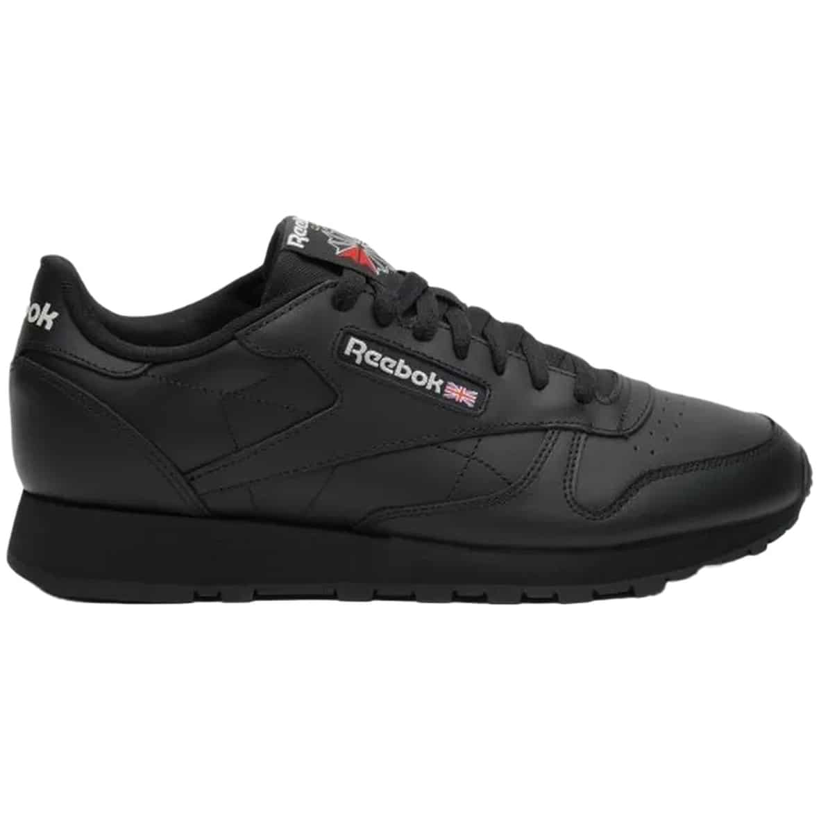 Reebok Classic Leather Herren Fitnessschuhe (Schwarz 8,5 41 EU) Sneaker