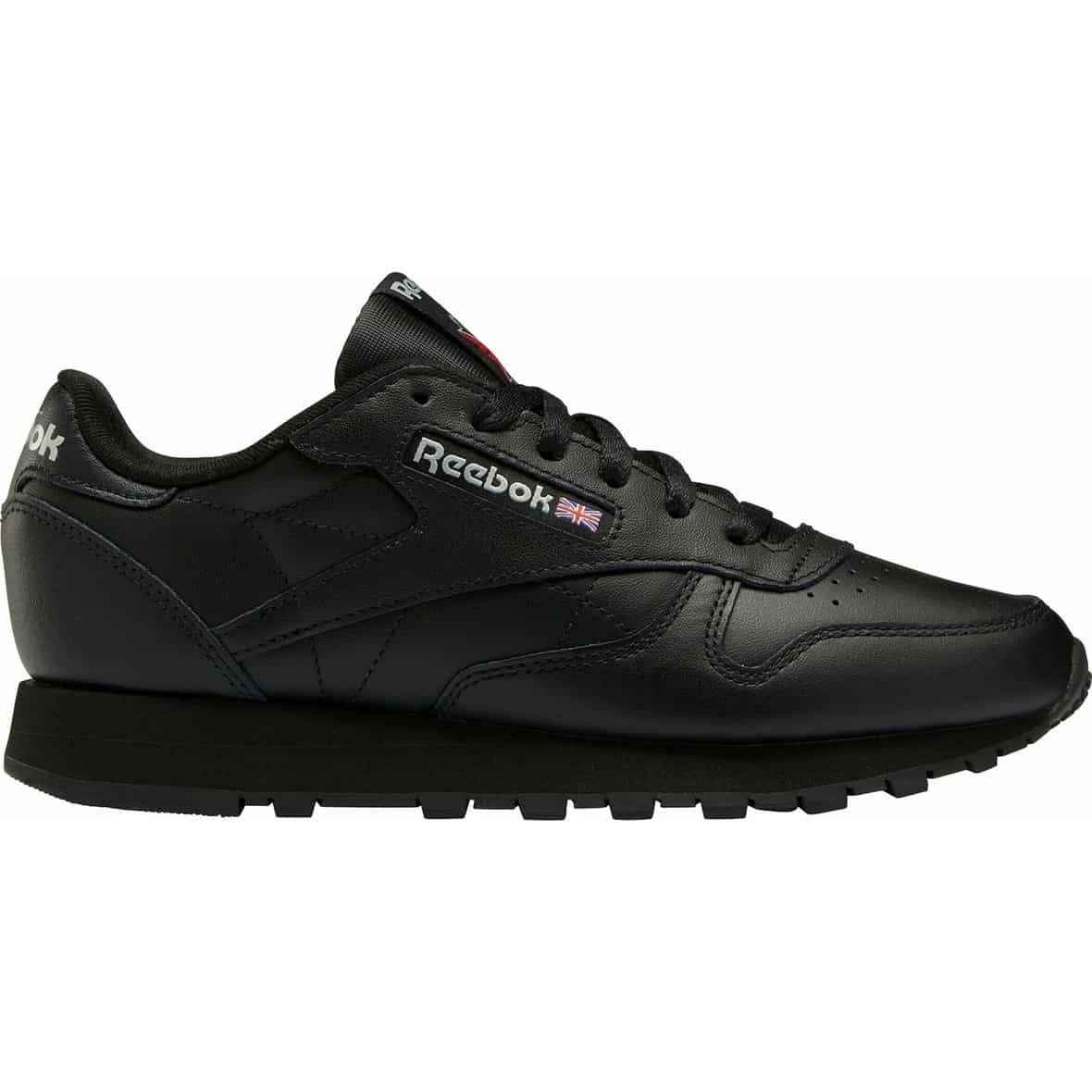 Reebok Classic Leather w Damen Fitnessschuhe (Schwarz 7 US, 37.5 EU) Sneaker