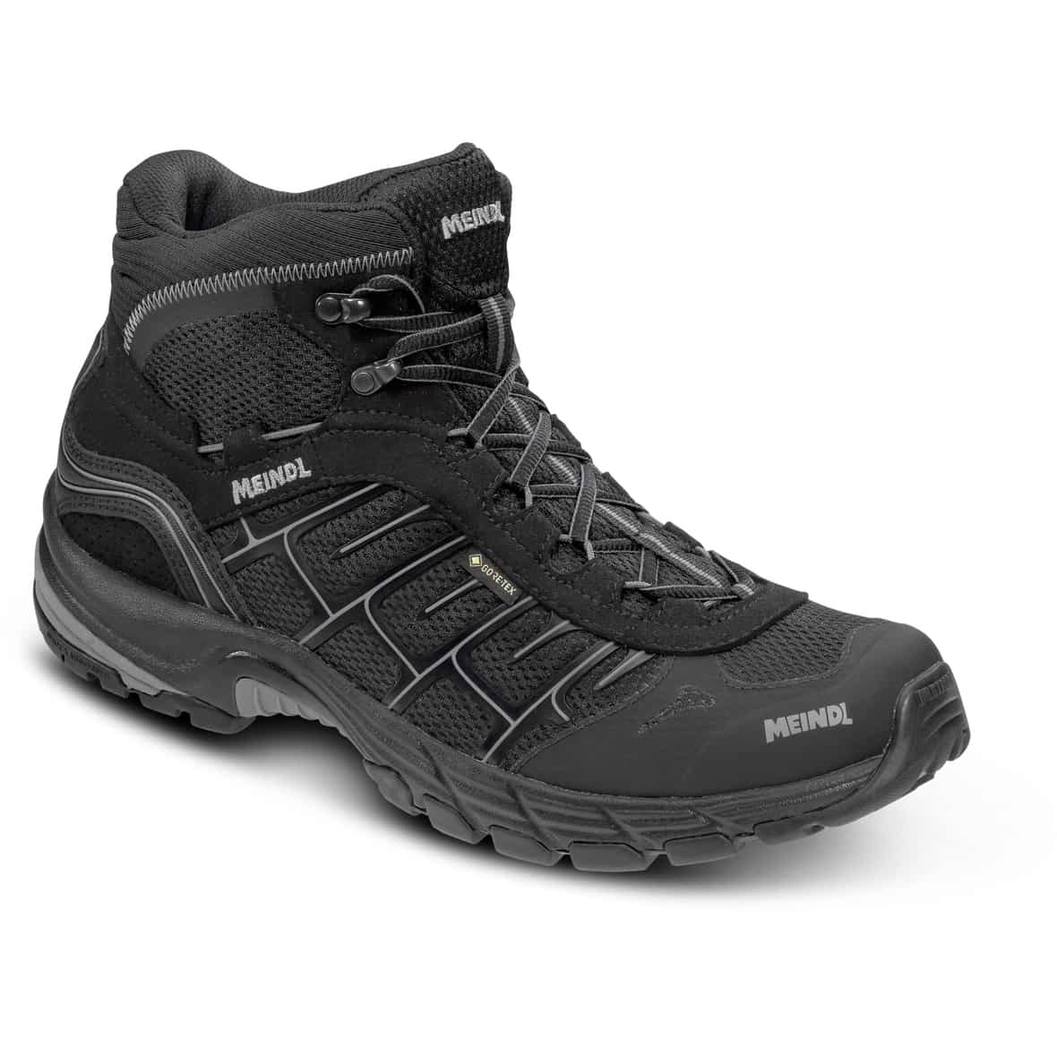 Quebec Mid Gore-Tex Herren Multifunktionsschuhe Schwarz_001__SCHWARZ/SILB | 10