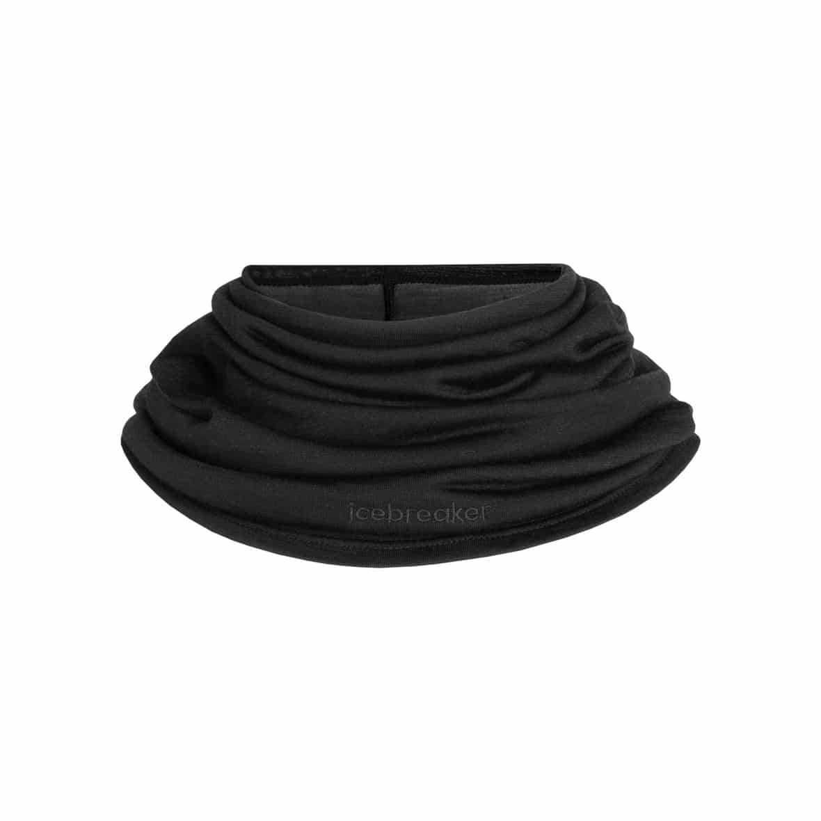 Merino Blend 125 Cool-Lite Sphere Flexi Chute Schlauchtuch Schwarz_IB001 | one size